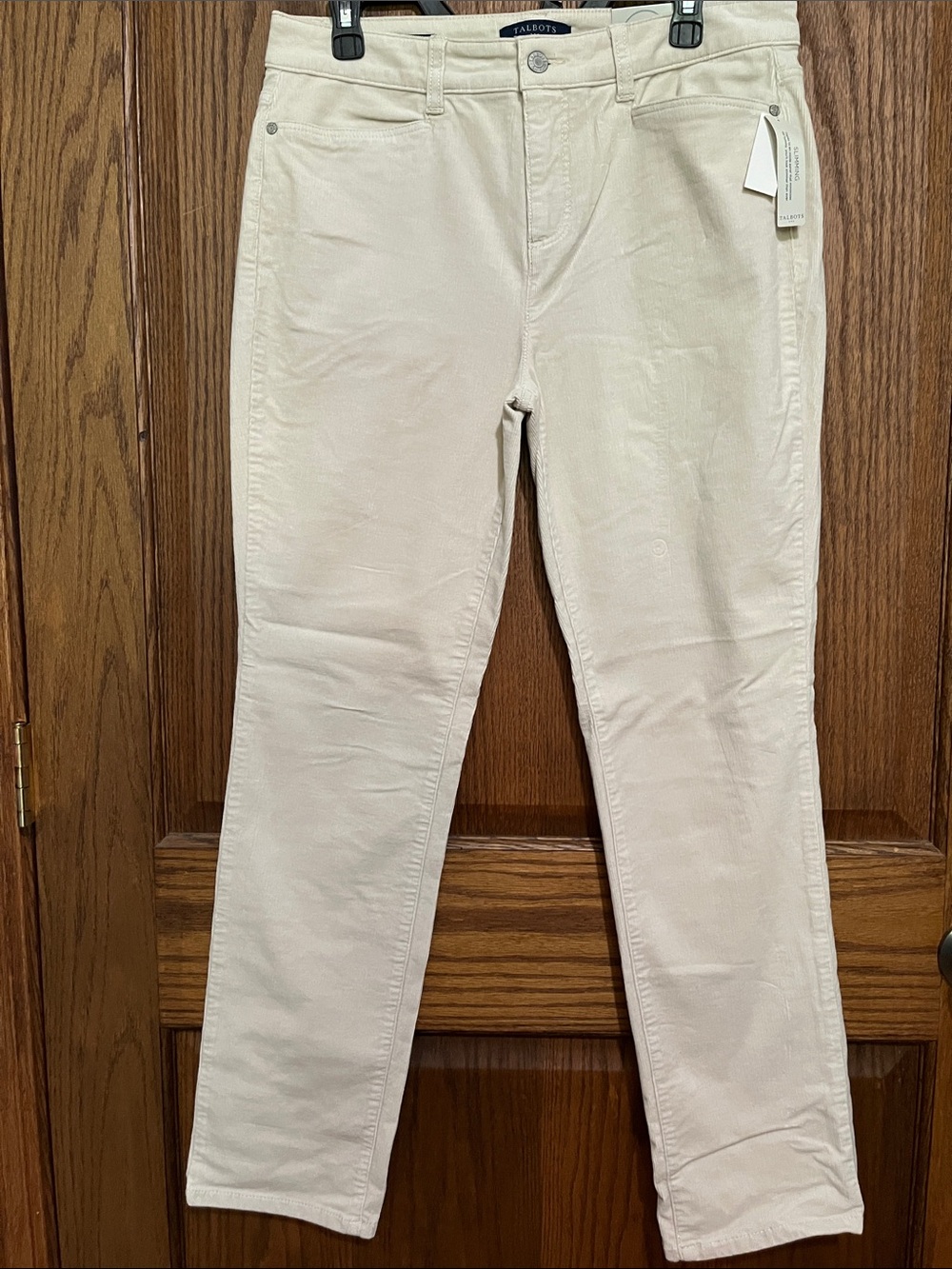 Talbots Straight Leg Pants - Cream